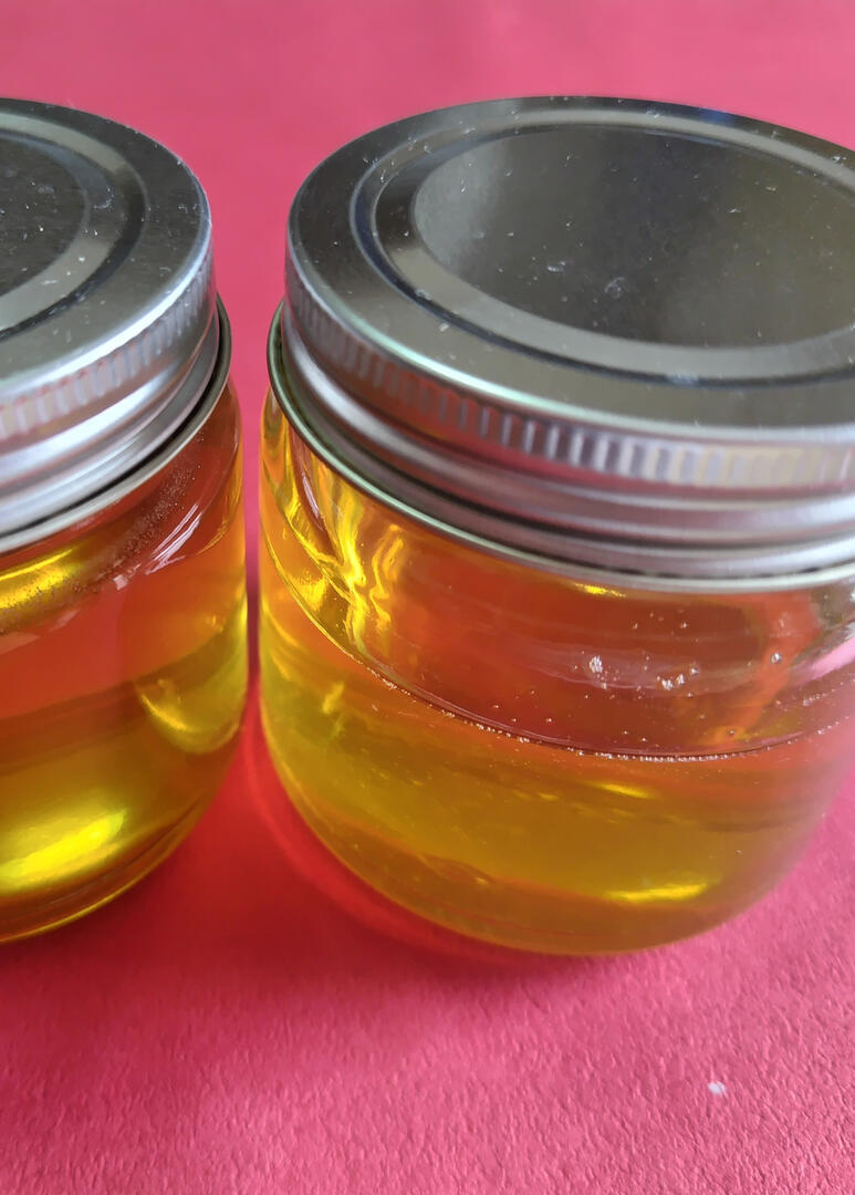 Honey we harvested ourselves