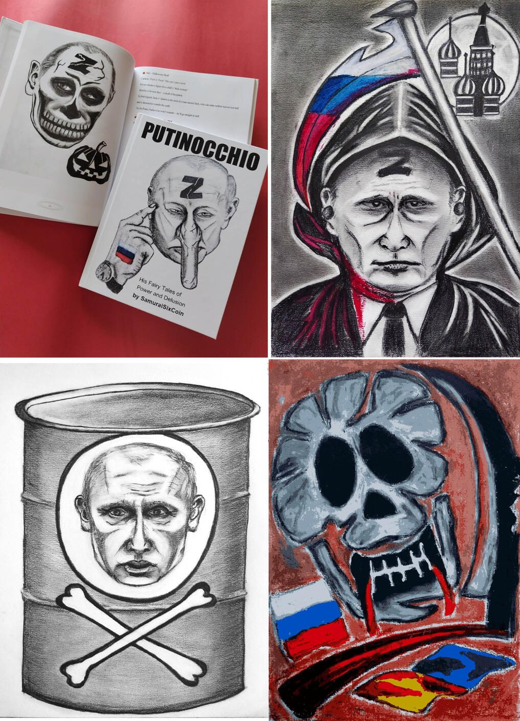 PUTINOCCHIO: His Fairy Tales of Power and Delusion available on Amazon